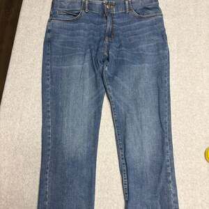 Lee Men's Motion Flex Waistband Straight Taper Blue Denim Jeans 38 x 29